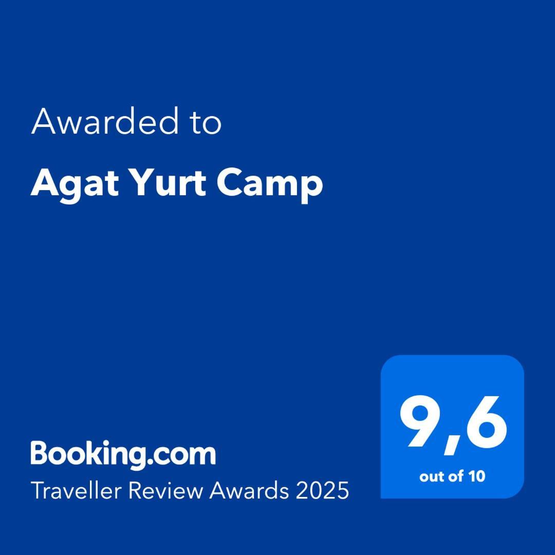 Agat Yurt Camp Bed & Breakfast Kaji-Say Exterior photo